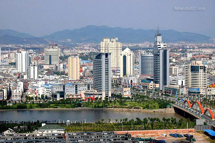 City center of Yiwu